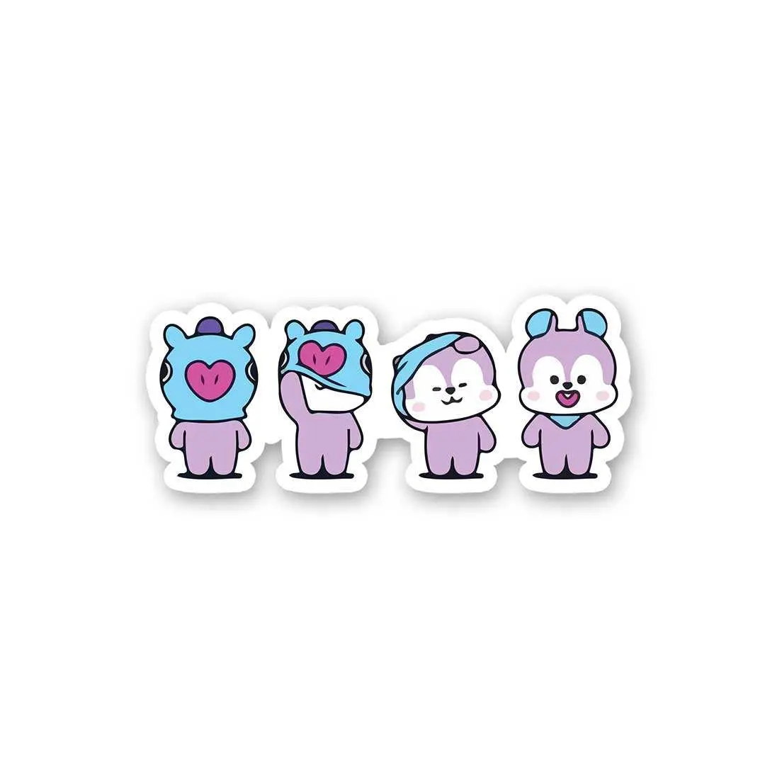 Pookie Gang Sticker 1
