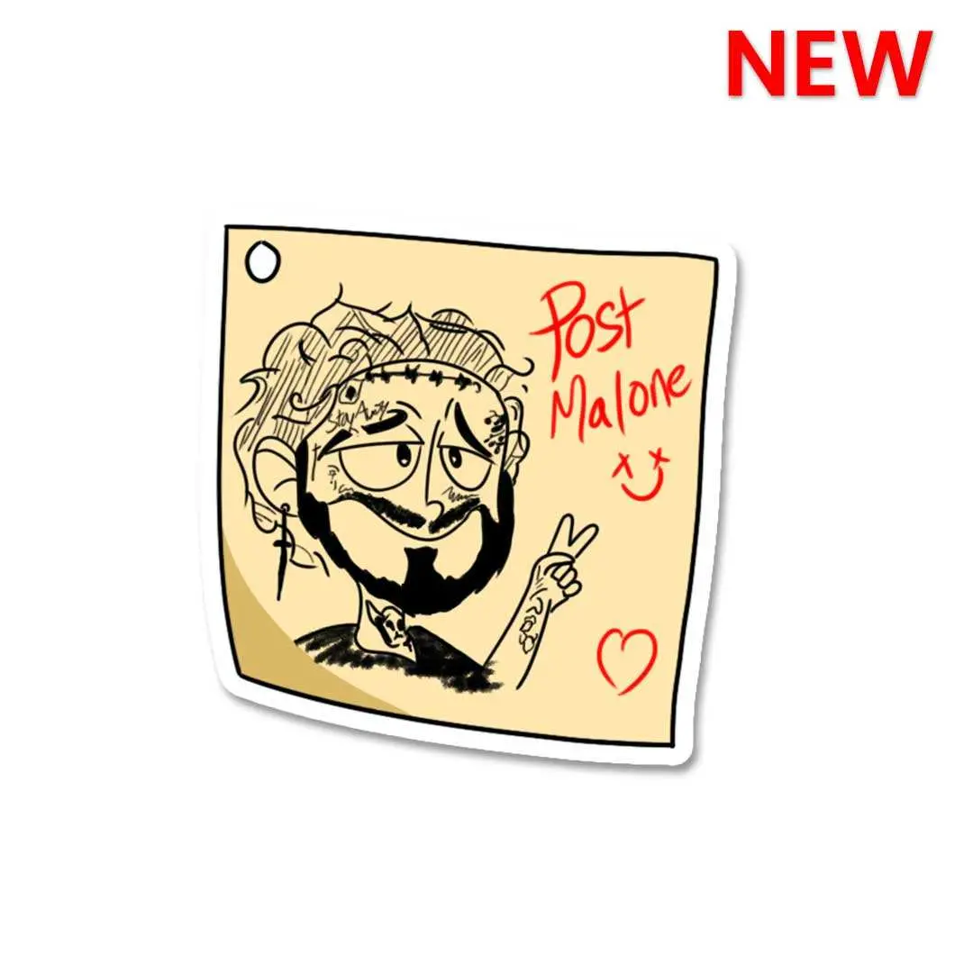 Post It Malone Sticker 1
