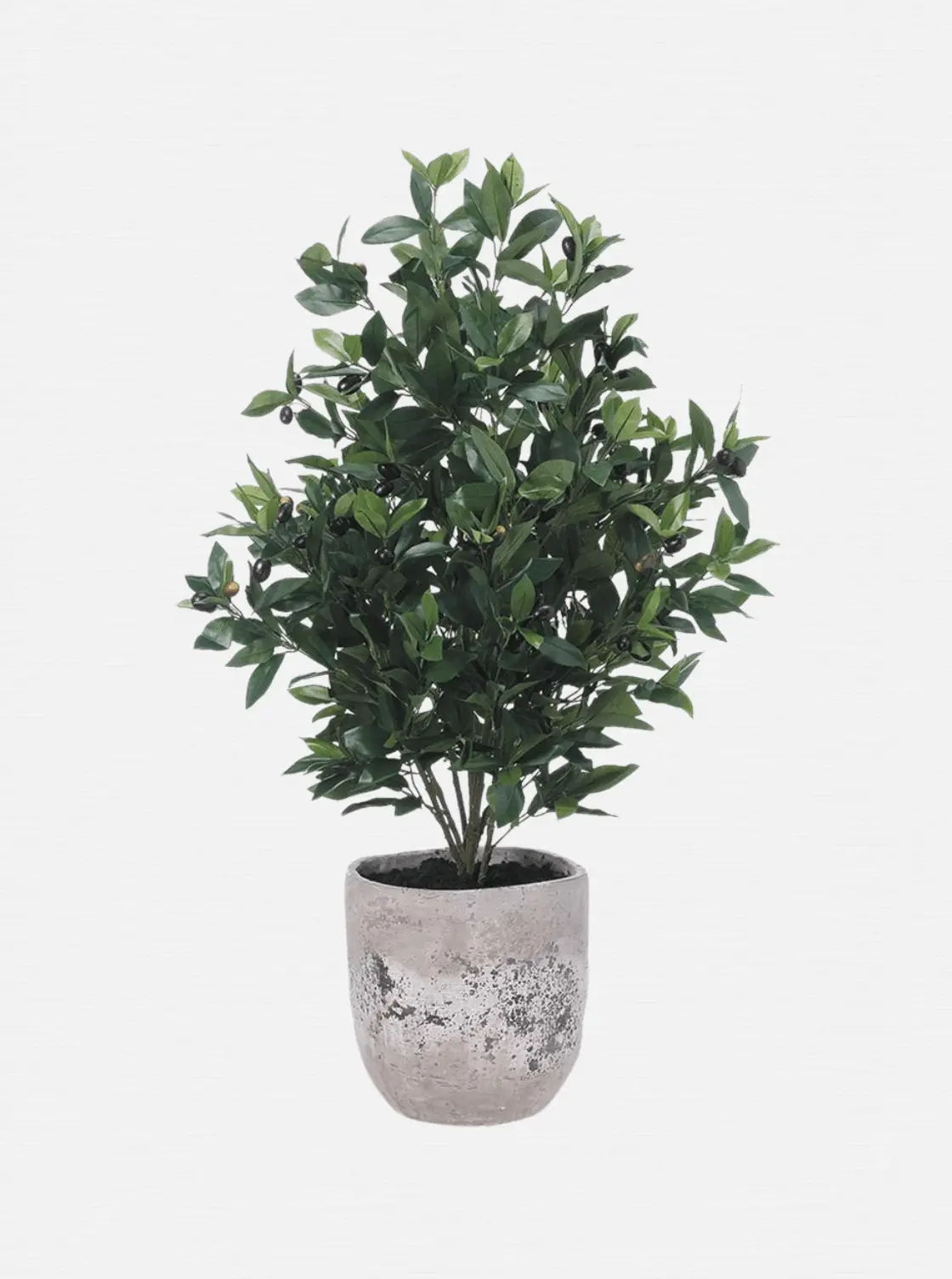 Potted 45" Faux Olive Tree 1