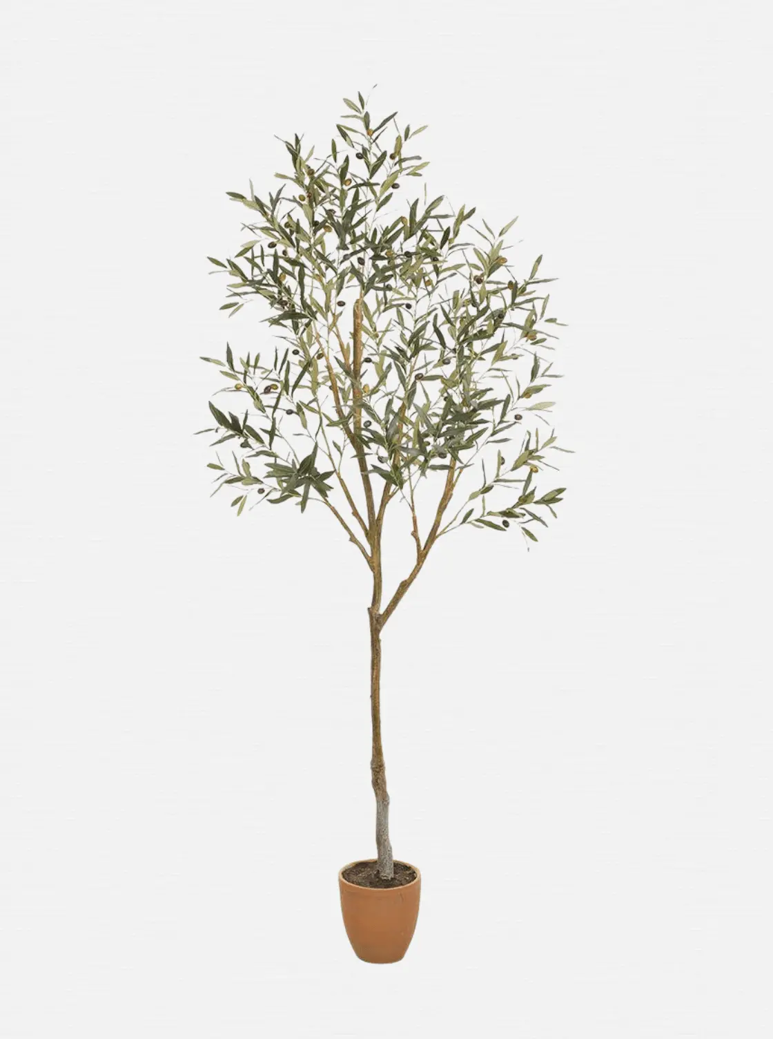 Potted 84" Faux Olive Tree 1