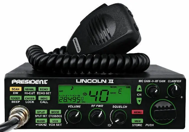 President 10 Meter Radio - President Lincoln Ii+ 10 Meter Amateur Ham Cb Radio 1