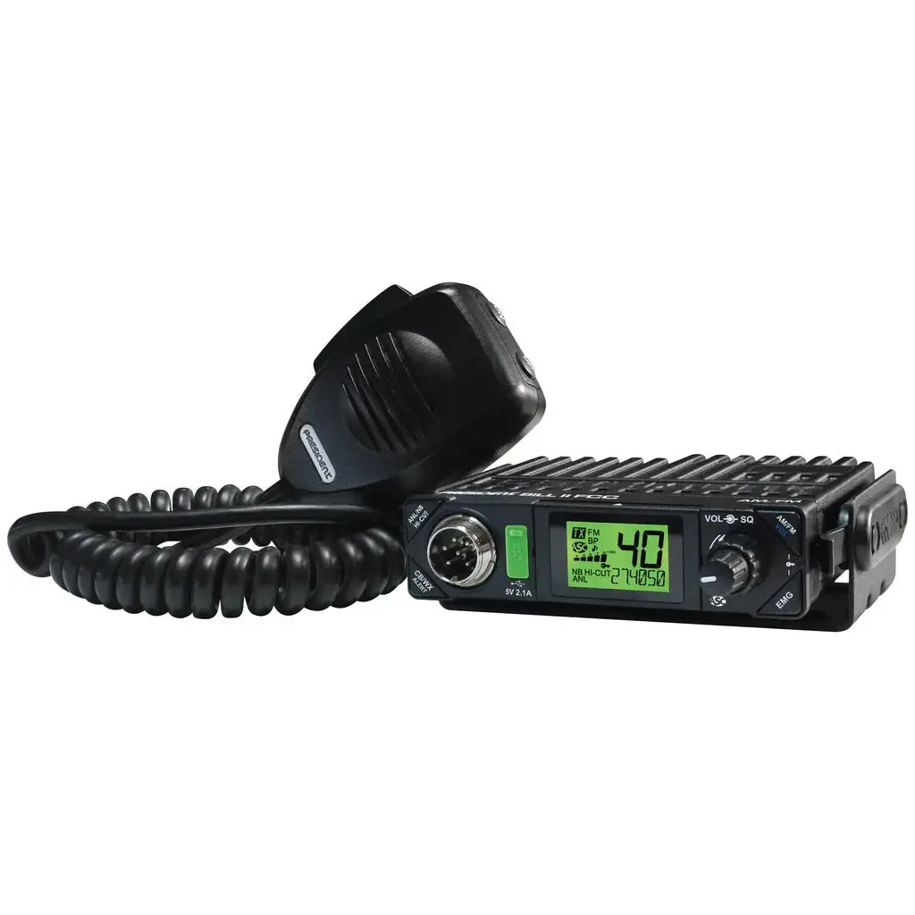 President Bill Ii Fcc Am/Fm Cb Radio, President Bt Mike Bluetooth Cb Radio Microphone Combo 2