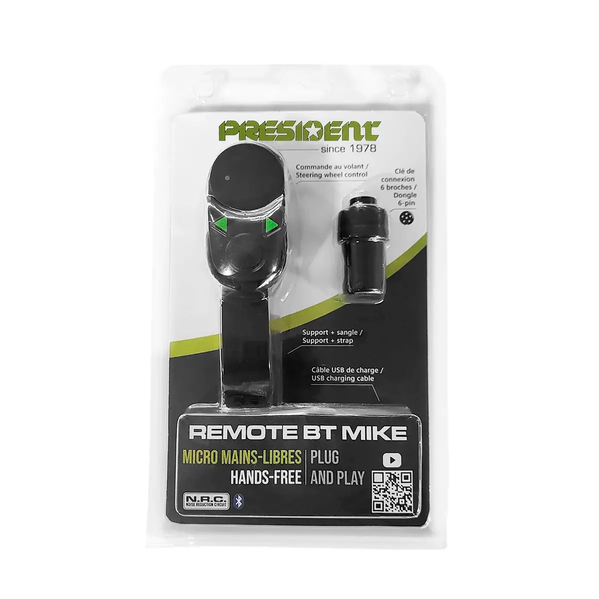 President Bt Mike Bluetooth Cb Radio Microphone 1