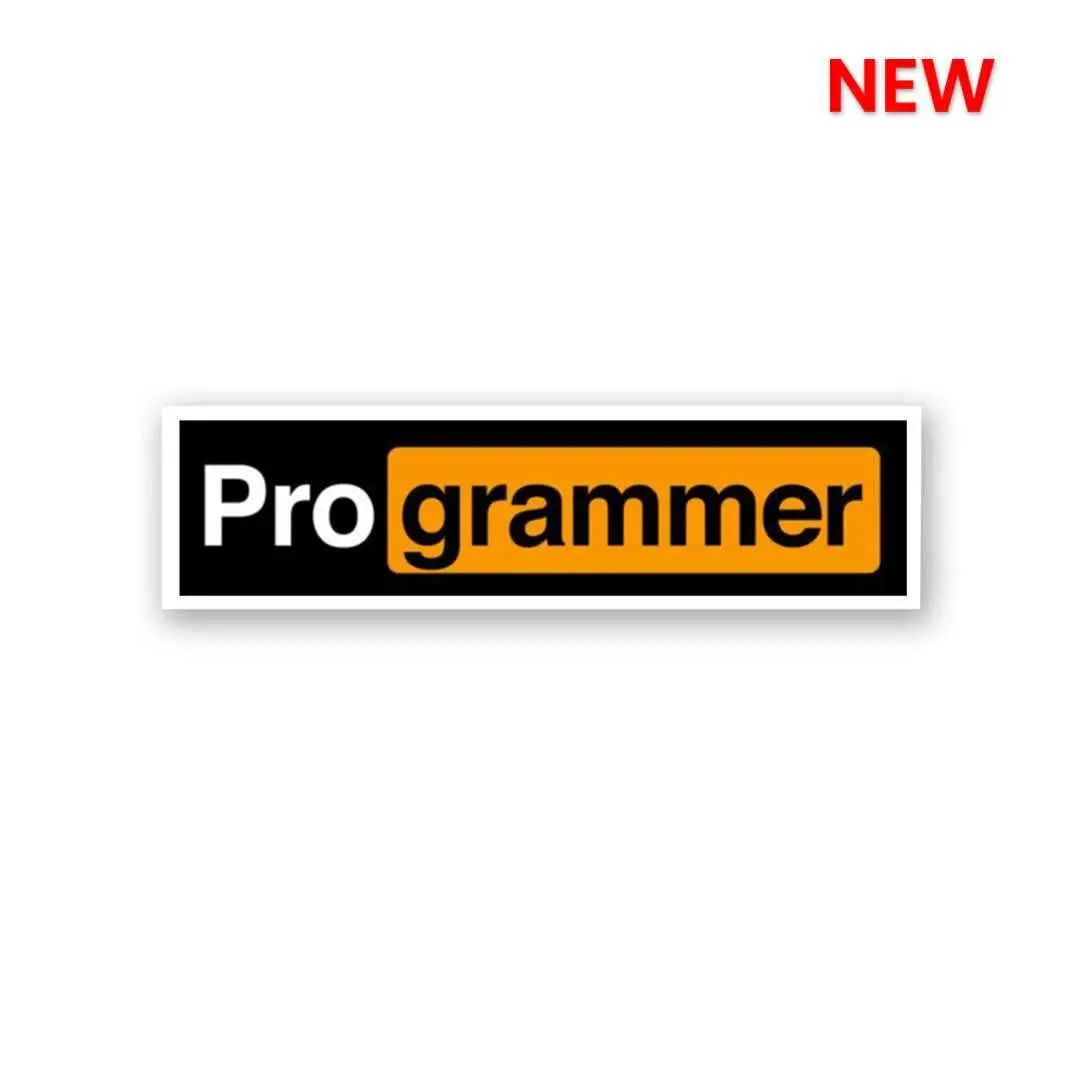 Pro-Grammer Sticker 1