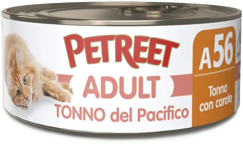 Petreet A56 Tonno Del Pacifico E Carote 70 Gr 1