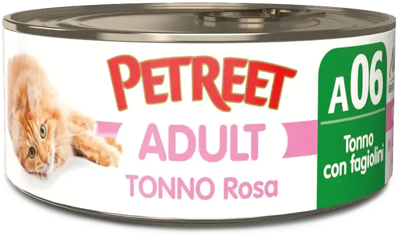 Petreet A06 Tonno Rosa E Fagiolini 70 Gr 1