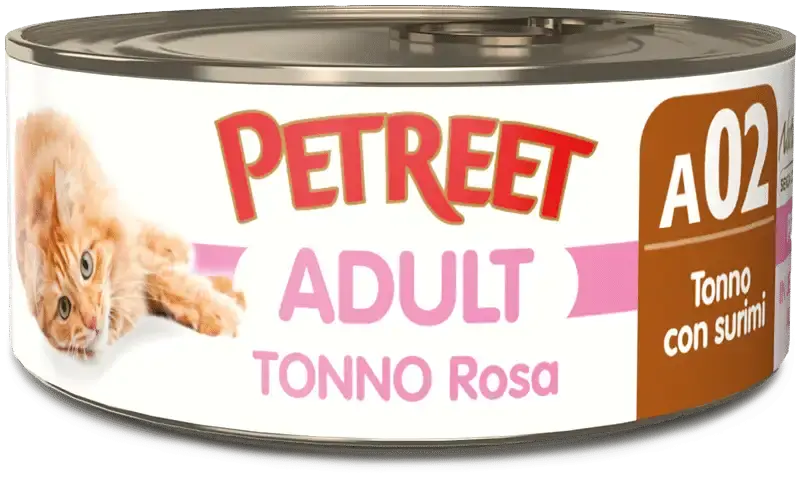 Petreet A02 Tonno Rosa E Surimi 70 Gr 1