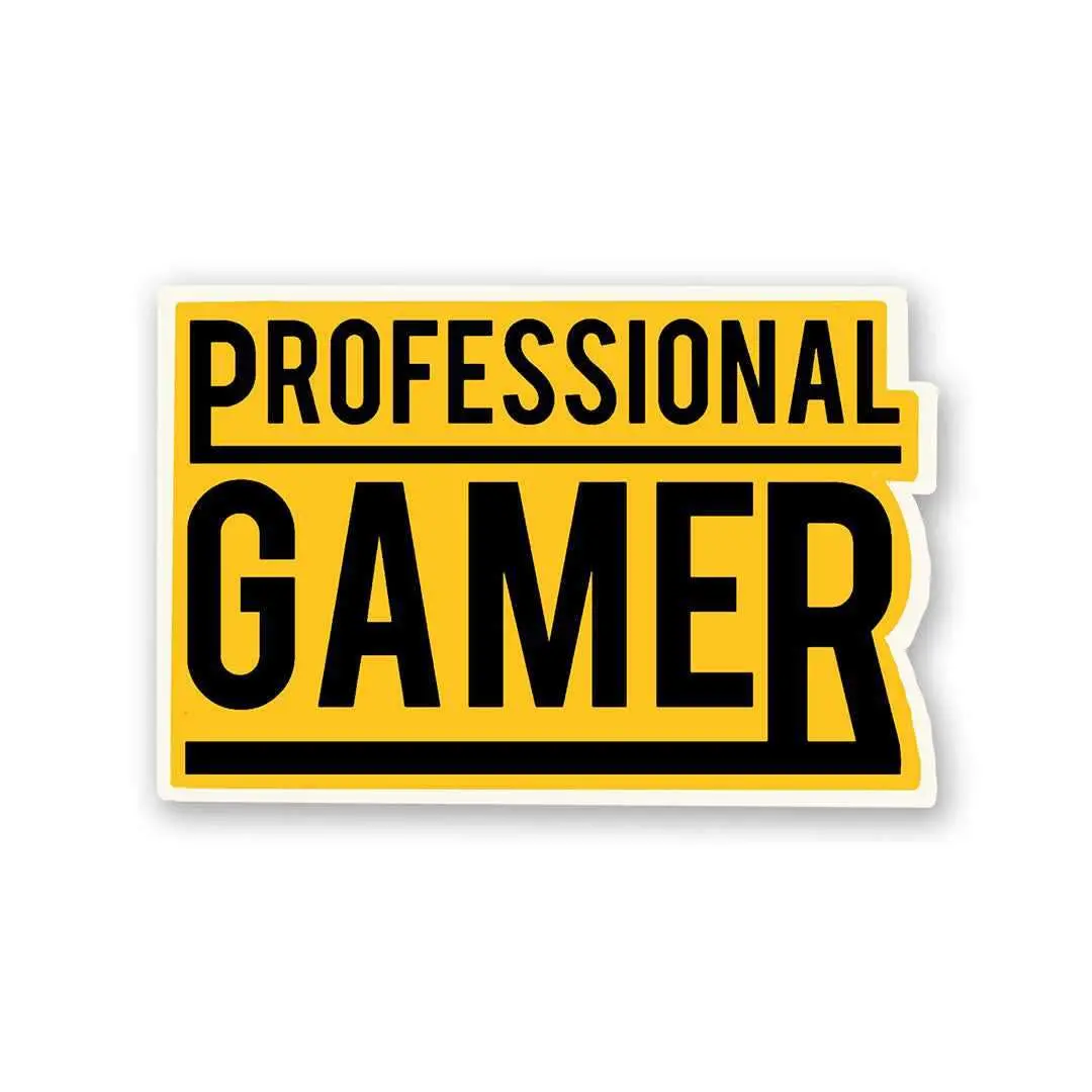 Professional Gamer Sticker 2