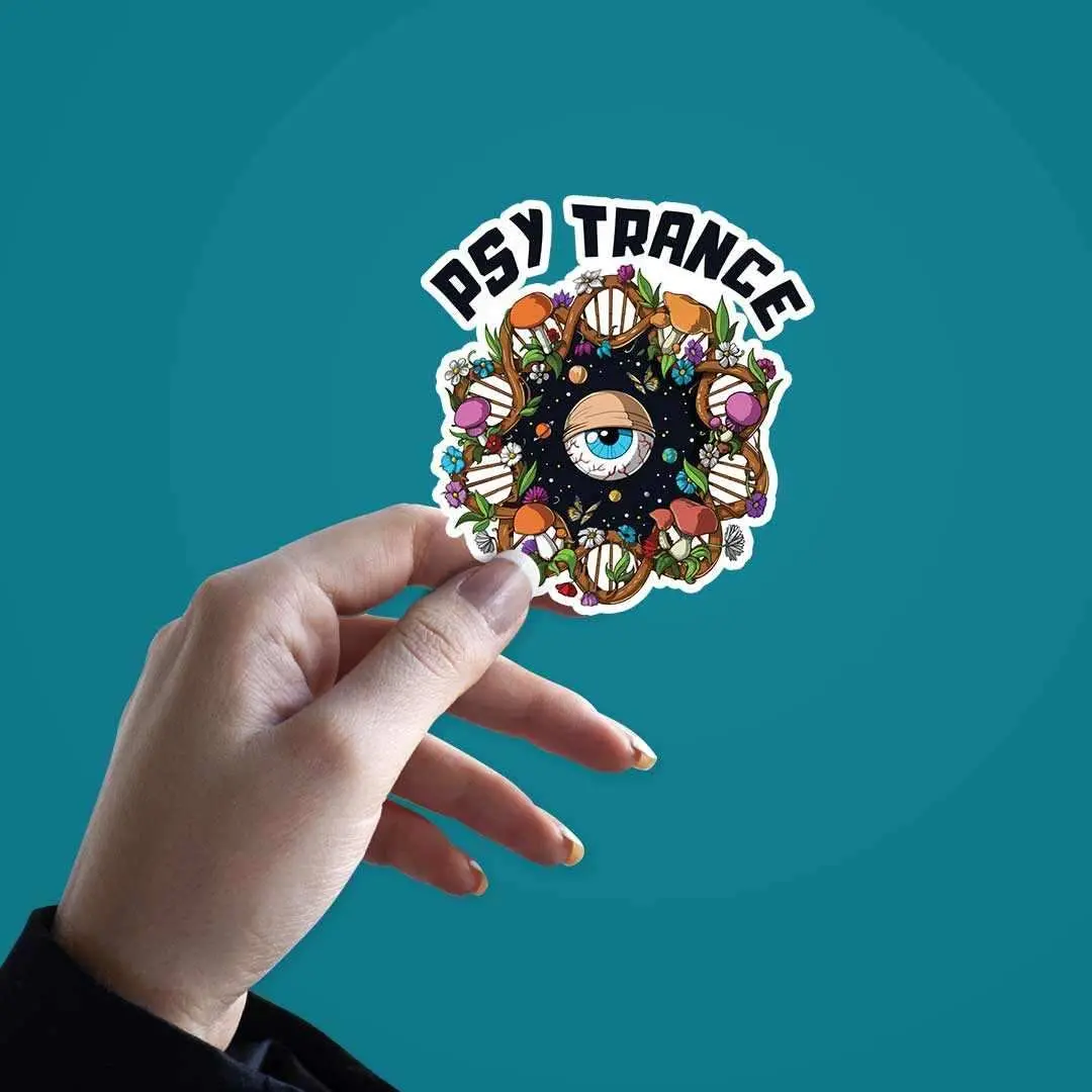 Psy Trance Sticker 2