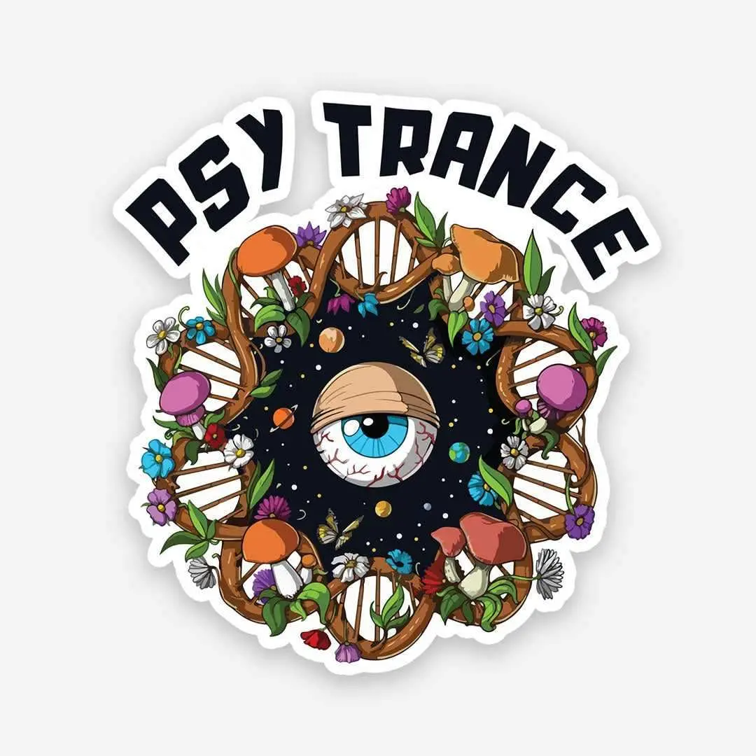 Psy Trance Sticker 1