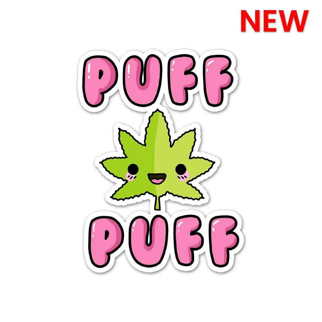 Puff Puff Weed-Weed Sticker 2