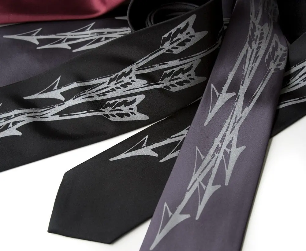 Quiver: Arrows Print Necktie 1