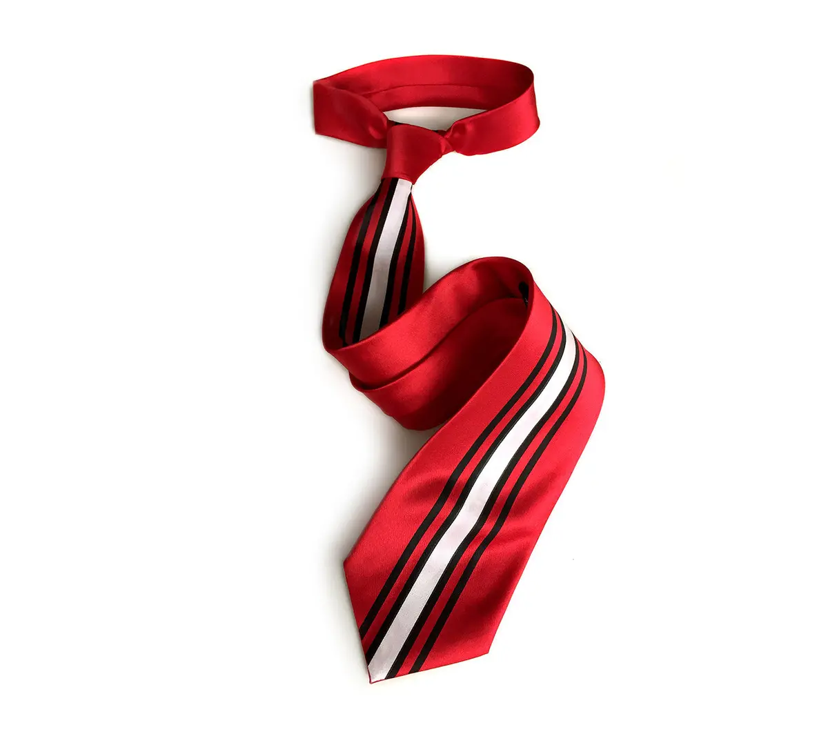 Racing Stripes: Scuderia Microfiber Necktie 1