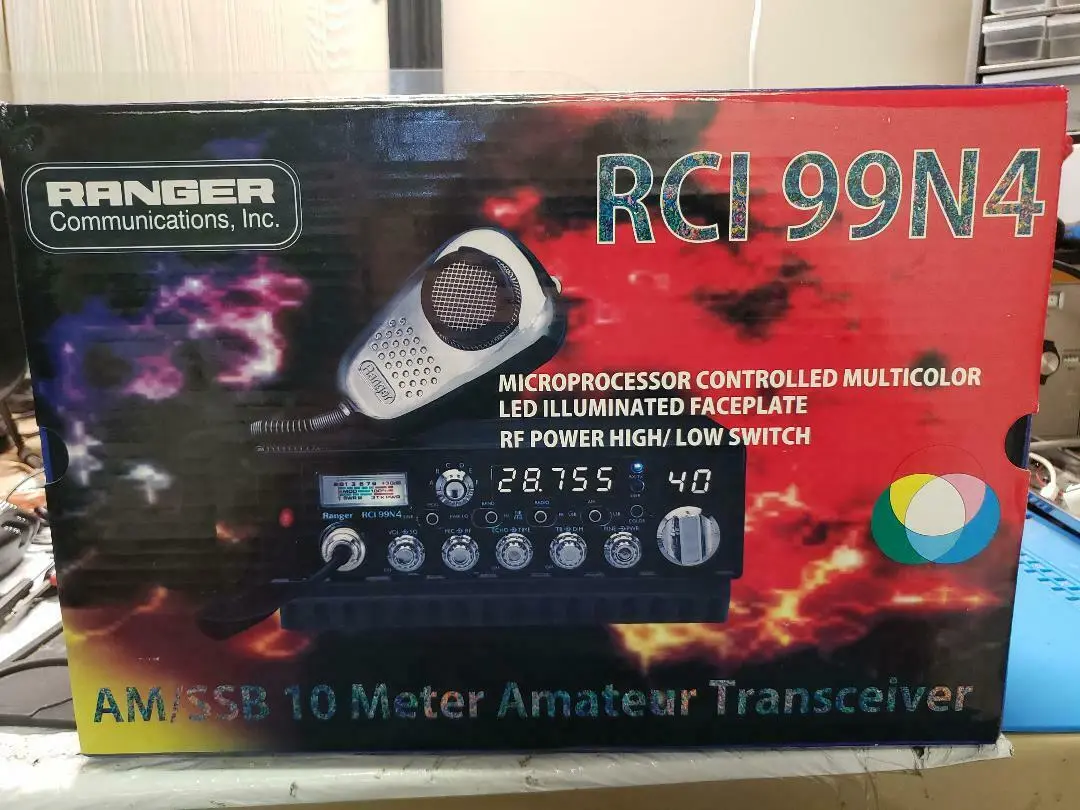 Ranger 10 Meter Radio - Ranger Rci-99N4 Ssb/Am 10 Meter Amateur Transceiver Radio 1