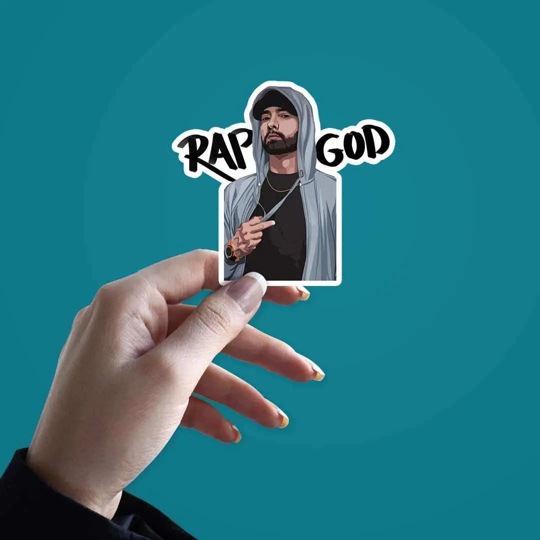 Rap God Sticker 2