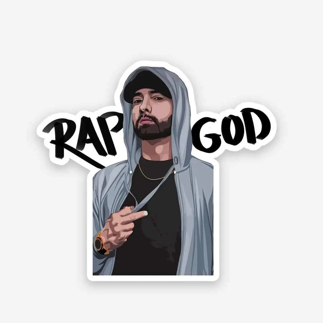 Rap God Sticker 1