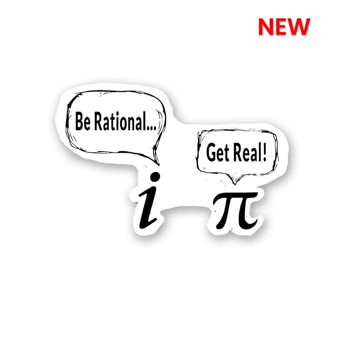 Rational Vs Real Sticker 1