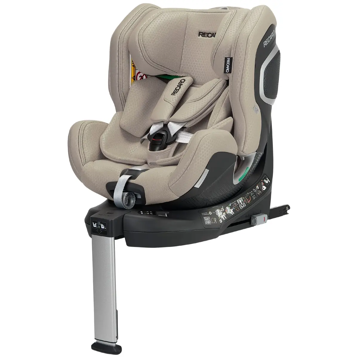 Recaro Xenon 1 Kid Combination Car Seat 61-125Cm - Elegant Beige 1