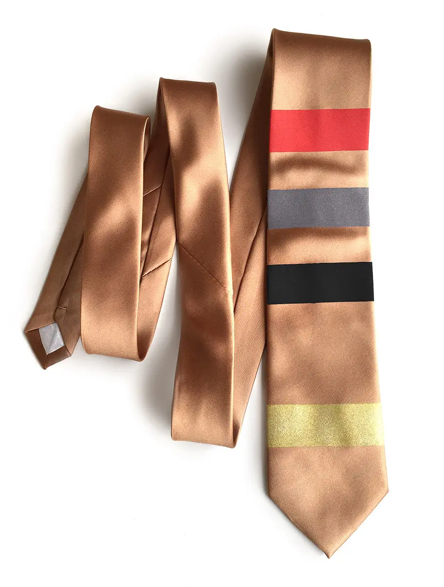 Resistor Code Silk Necktie, Custom Colors 1