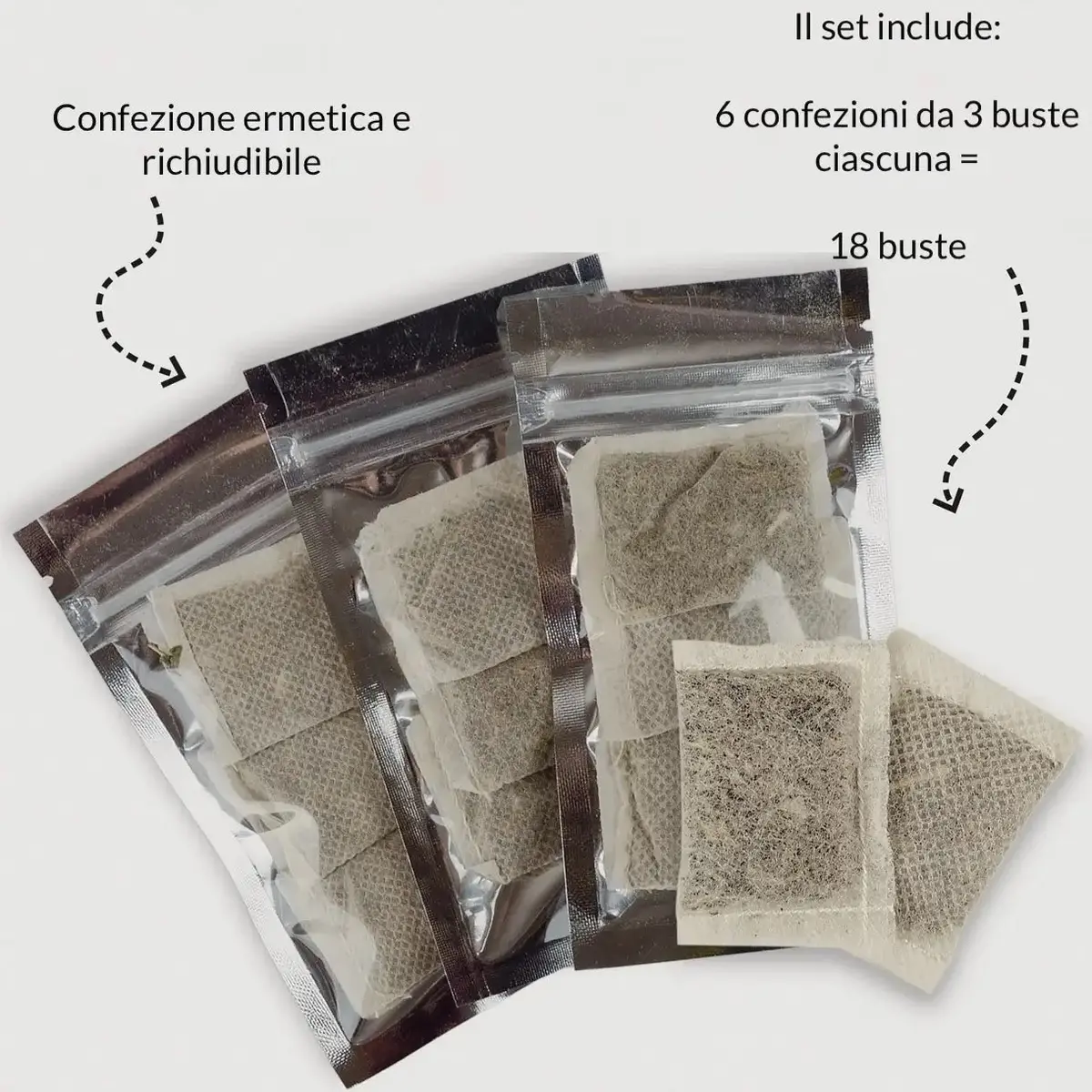 Ne&No® Ricariche: 18X Sacchetti 1
