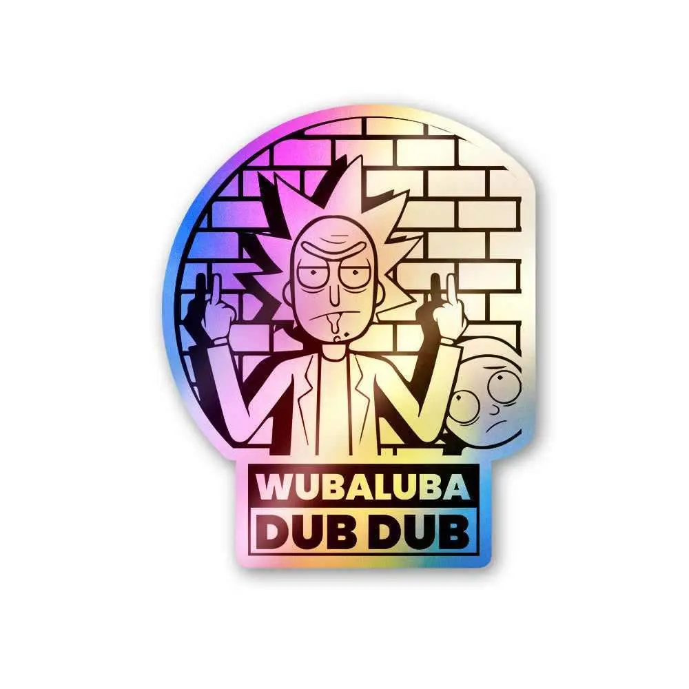 Rick Holographic Stickers 1