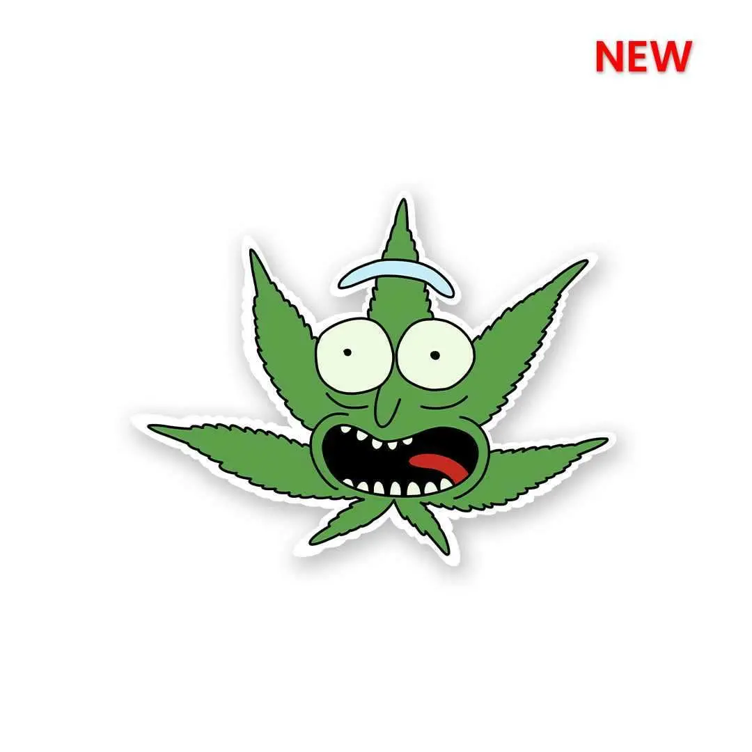 Rick-Weed Sticker 1