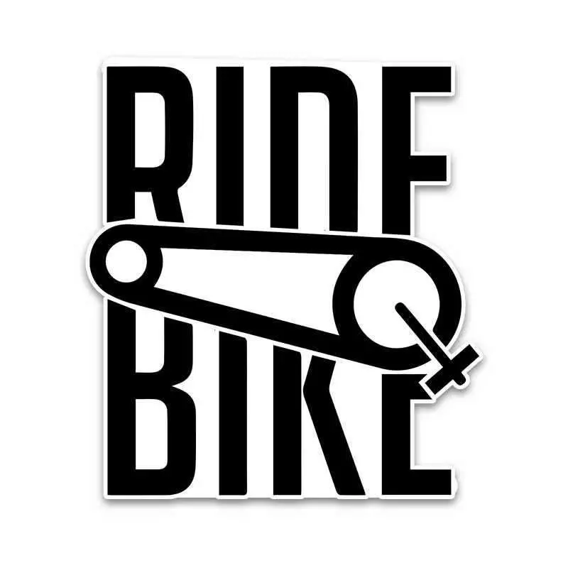 Ride Bike Bumper Sticker 2