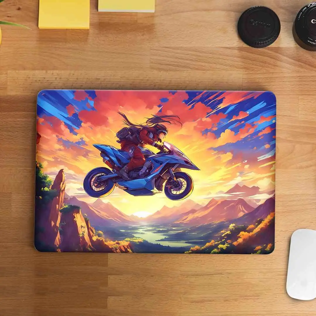 Rider Ninja Laptop Skin 1