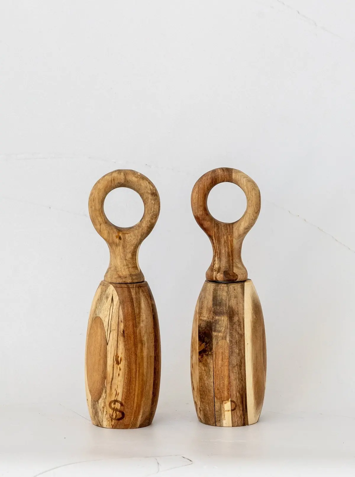 Ring Top Salt & Pepper Mill Set 1