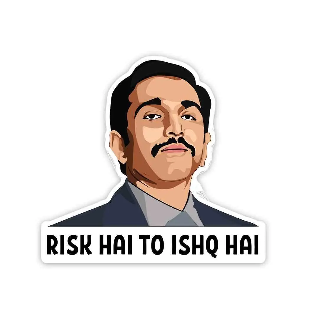 Risk Hai To Ishq Hai Sticker 1