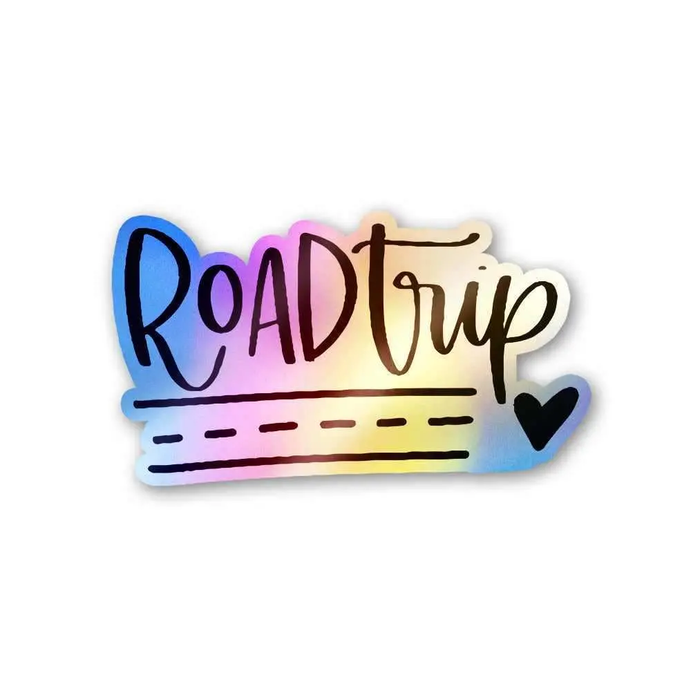 Road Trip Holographic Stickers 1