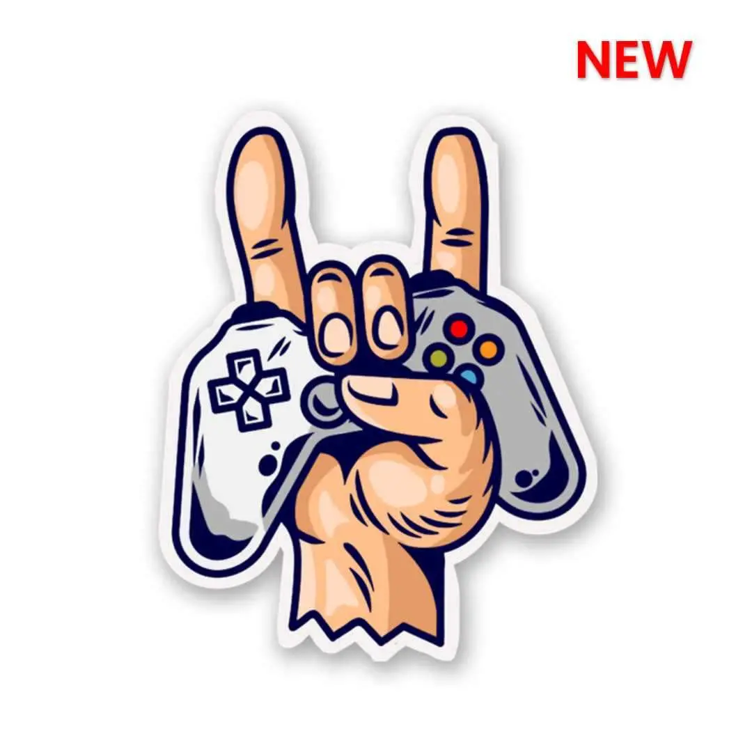Rock On : Gamer Sticker 1