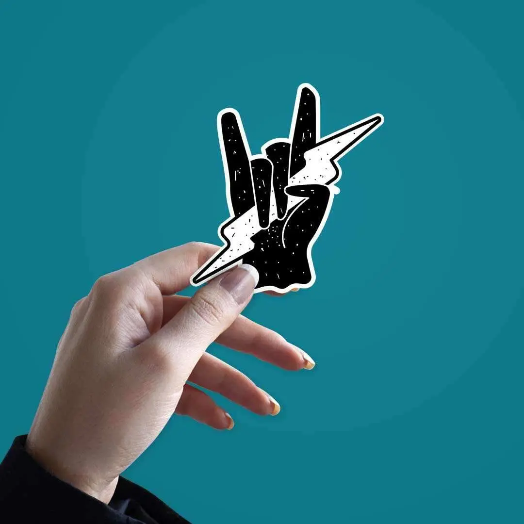 Rock On Sticker 2