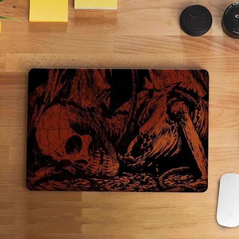 Rope Skeleton Laptop Skin 1