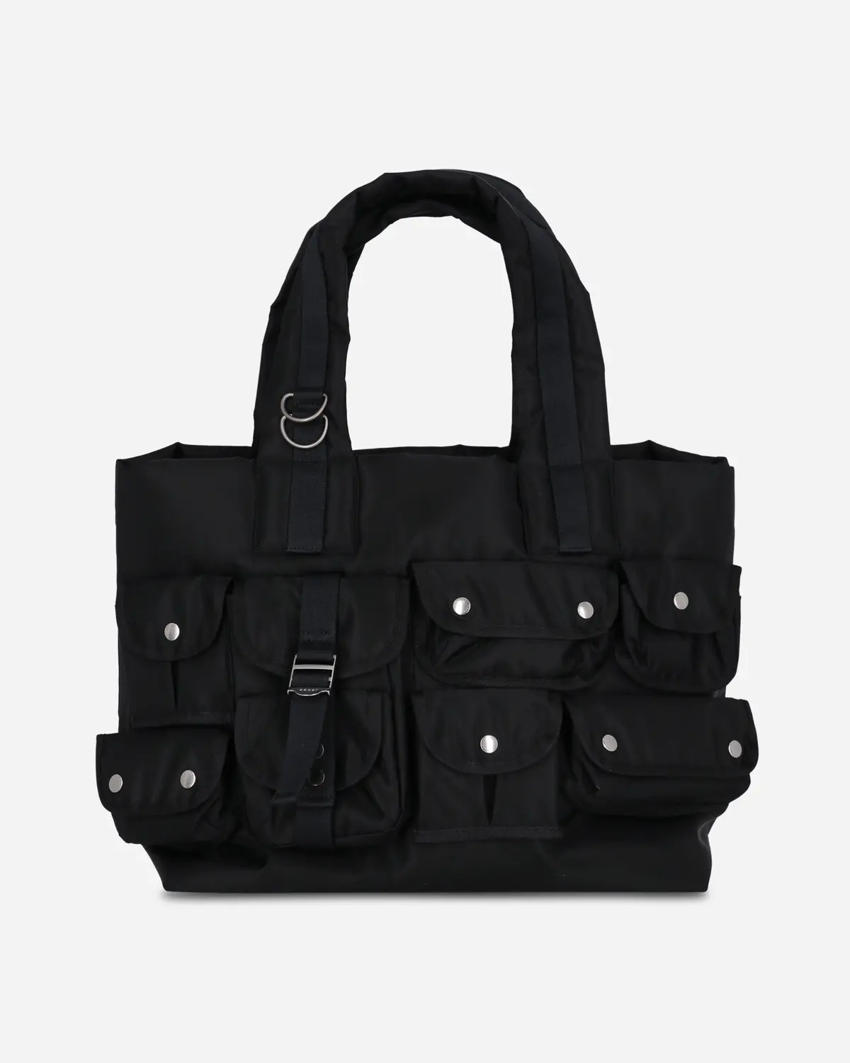 Nylon Tote Bag Black 1