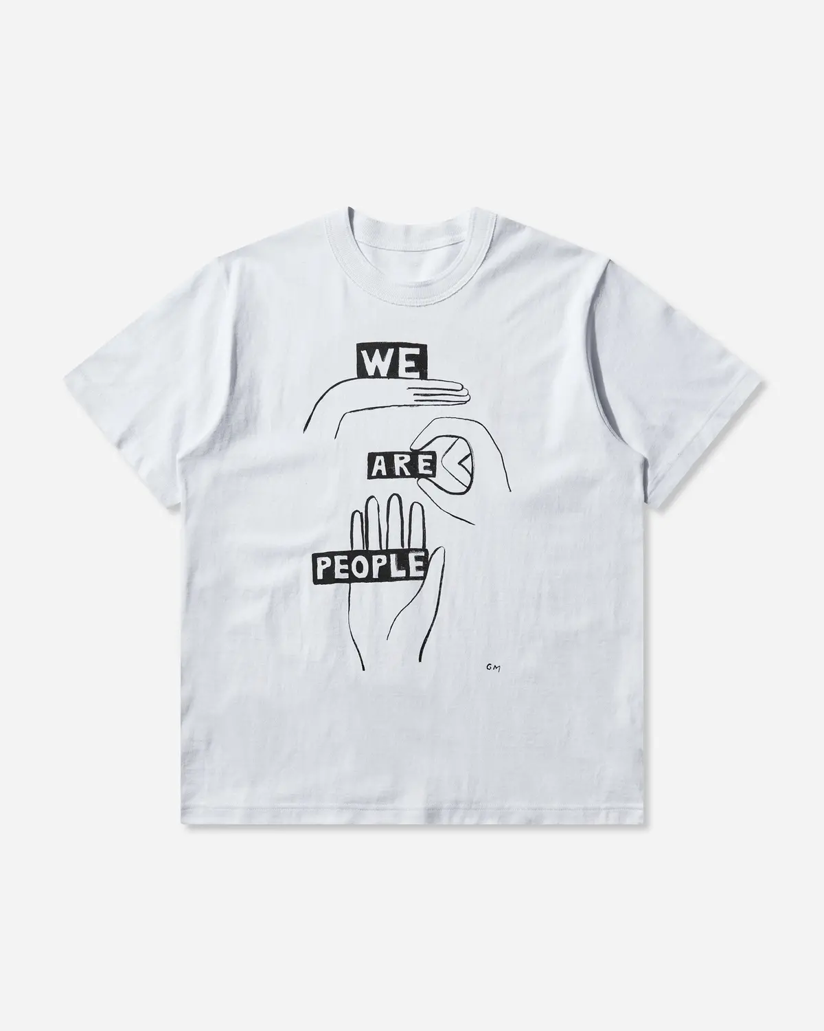 Men's Geoff Sacai Print T-Shirt White 1