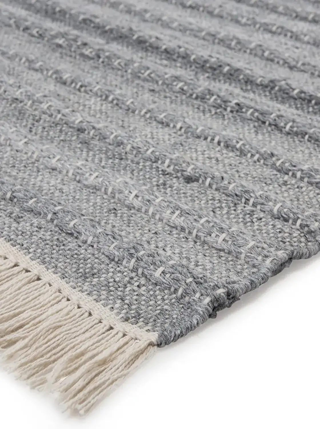 Salvador Grey Indoor/Outdoor Rug Swatch 2
