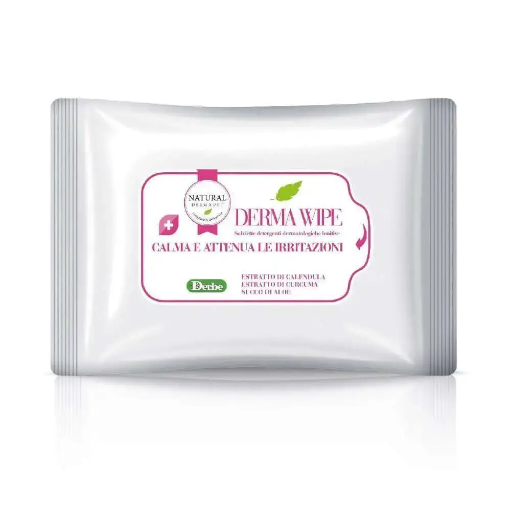 Salviette Natural Derma Pet Dermawipe 1