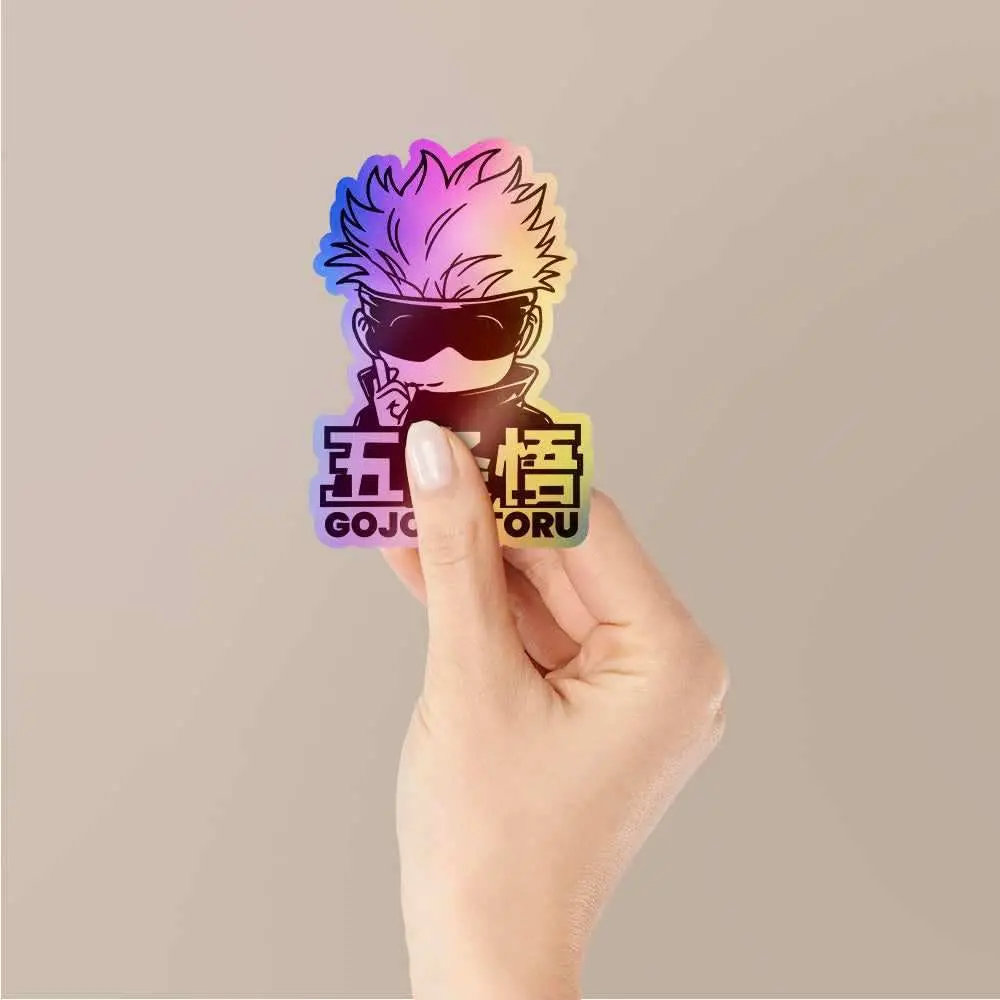Satoru Gojo Holographic Stickers 2