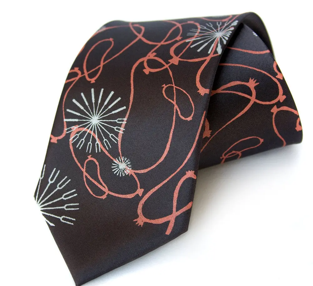 Sausage Fest Silk Necktie 1