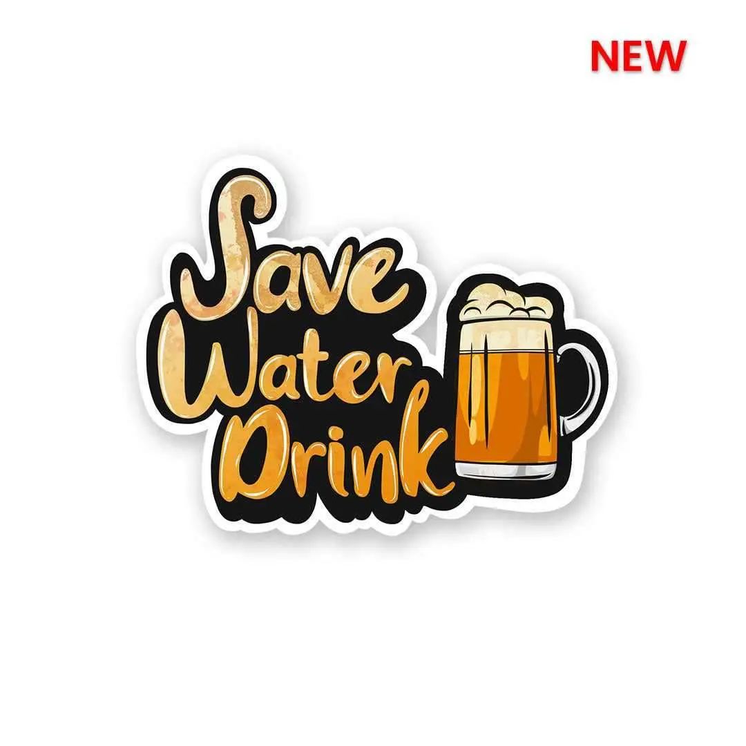 Save Water Sticker 2