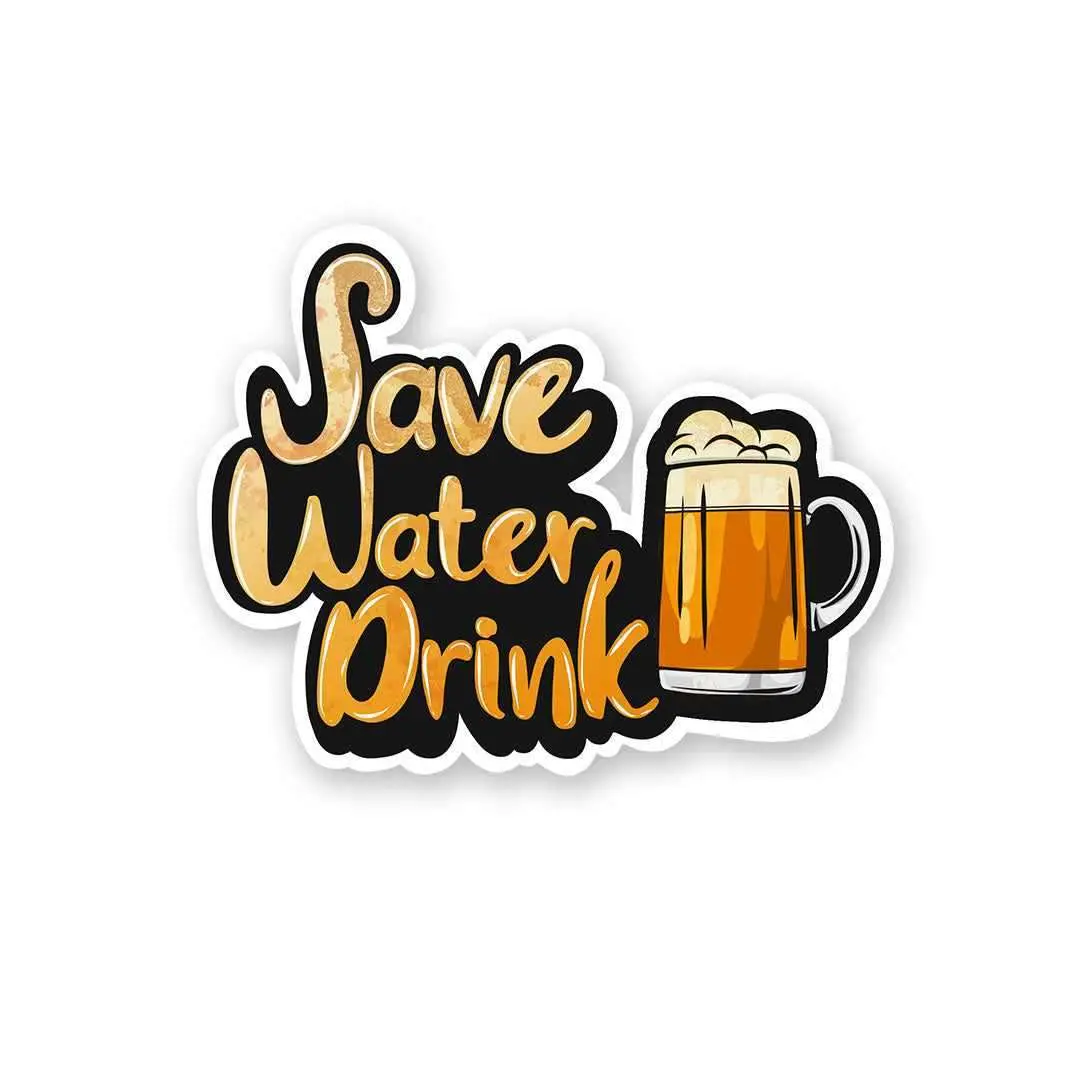 Save Water Sticker 1