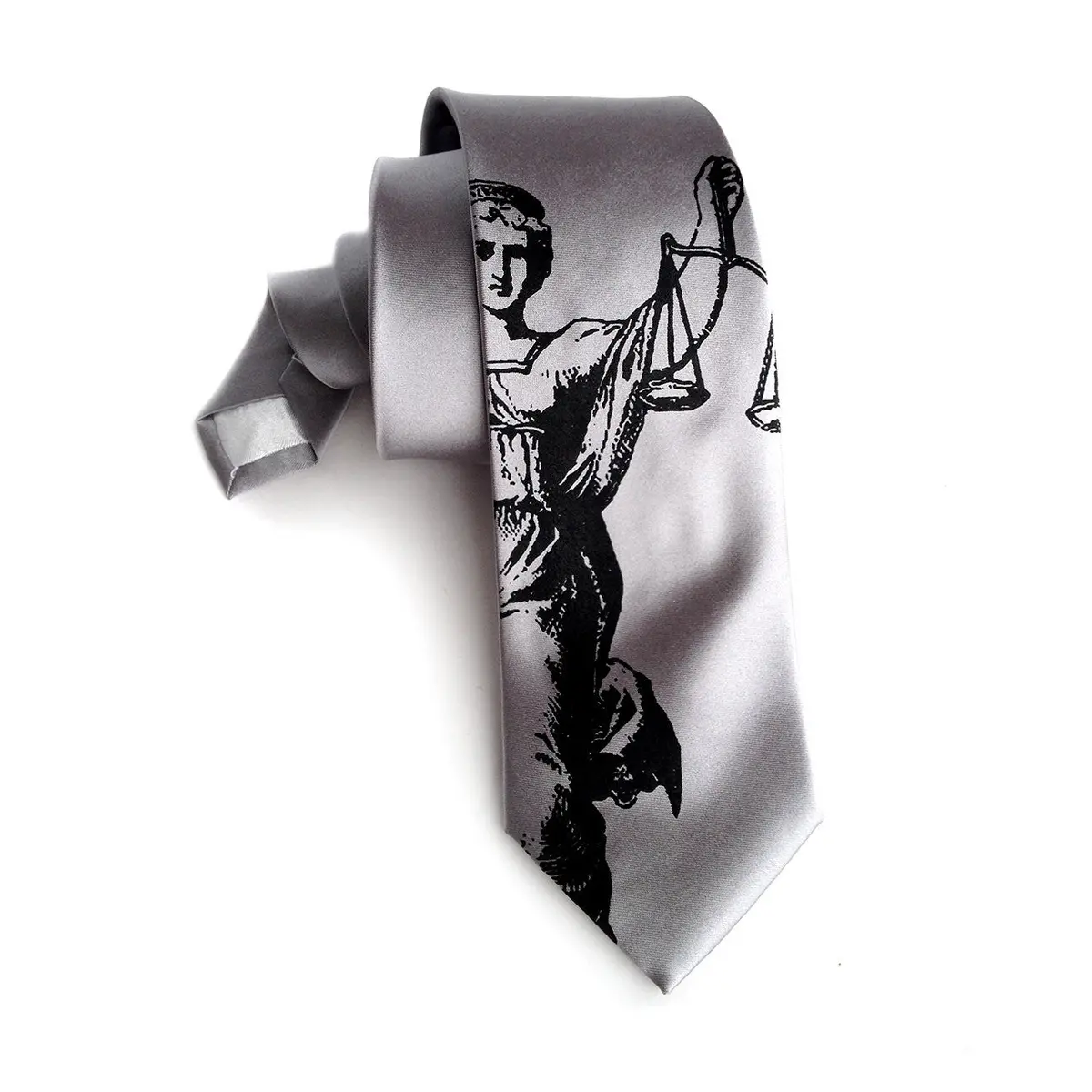 Scales Of Justice Silk Necktie 2