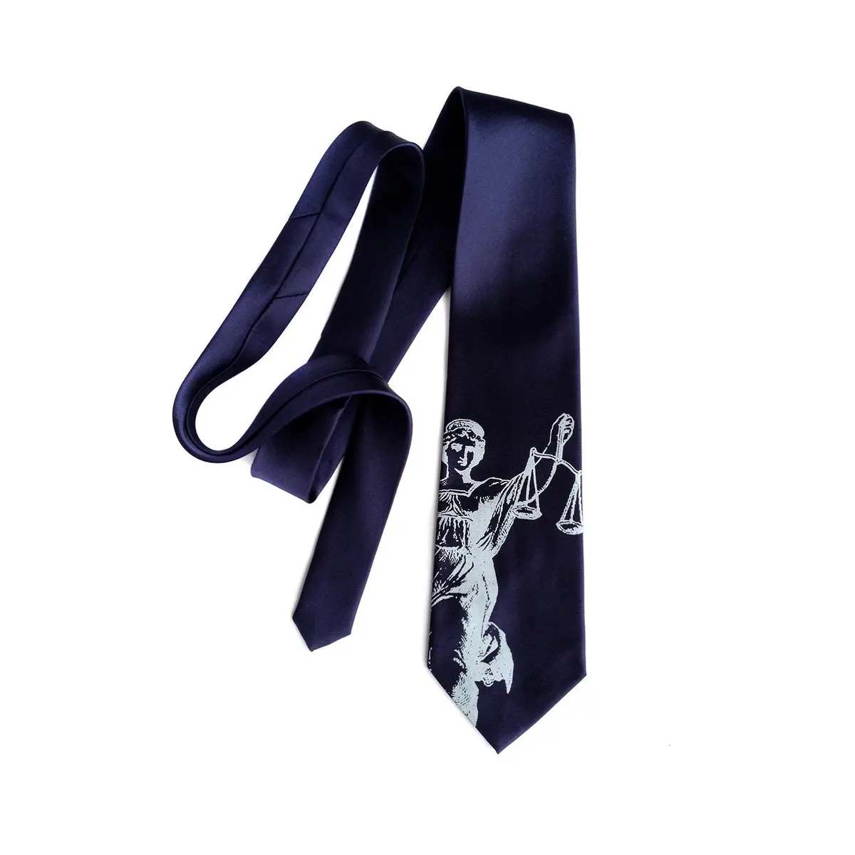 Scales Of Justice Silk Necktie 1