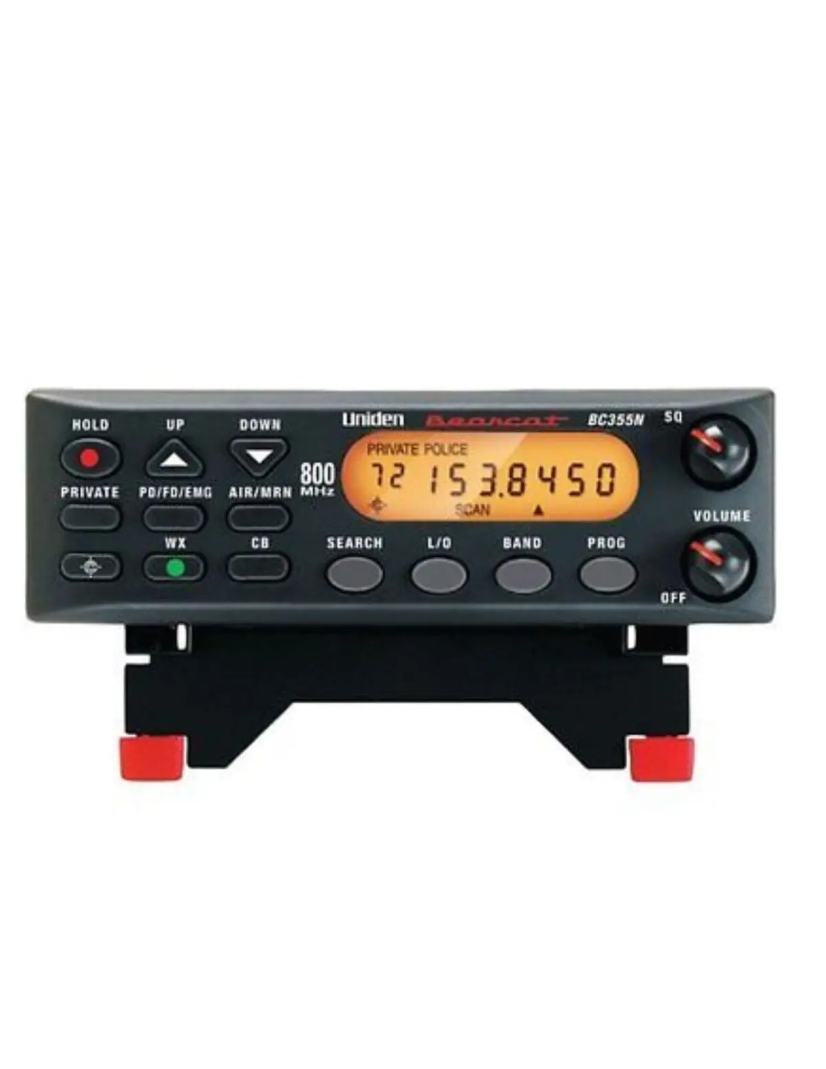 Scanners - Uniden Bc355n 800 Mhz 300-Channel, Narrow Band, Base Mobile Police Scanner 1