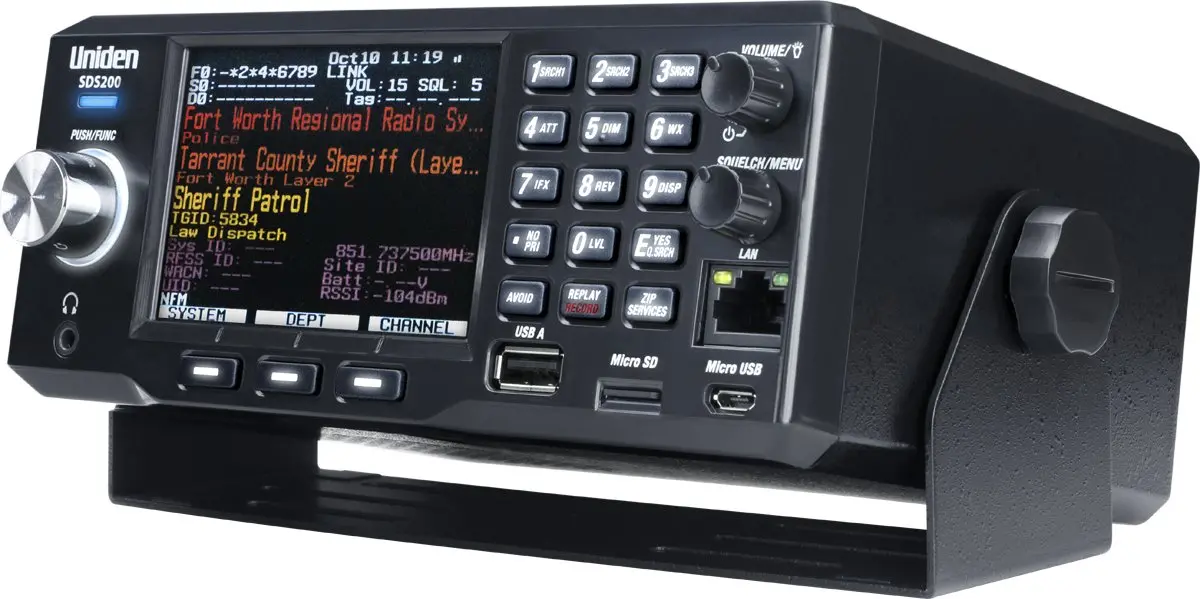 Scanners - Uniden Sds200 True I/Q Trunktracker X Base/Mobile Digital Police Scanner 1