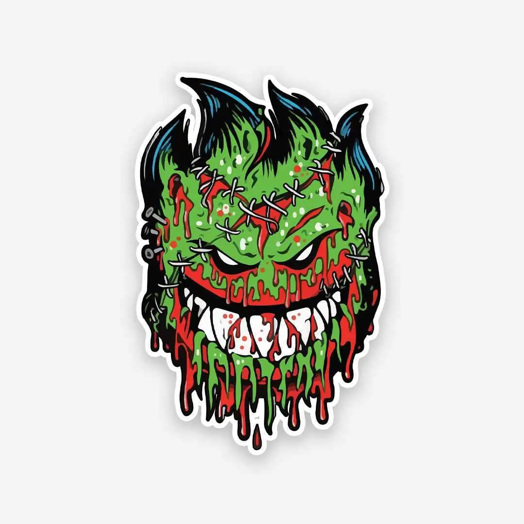 Scarred Monster Sticker 1