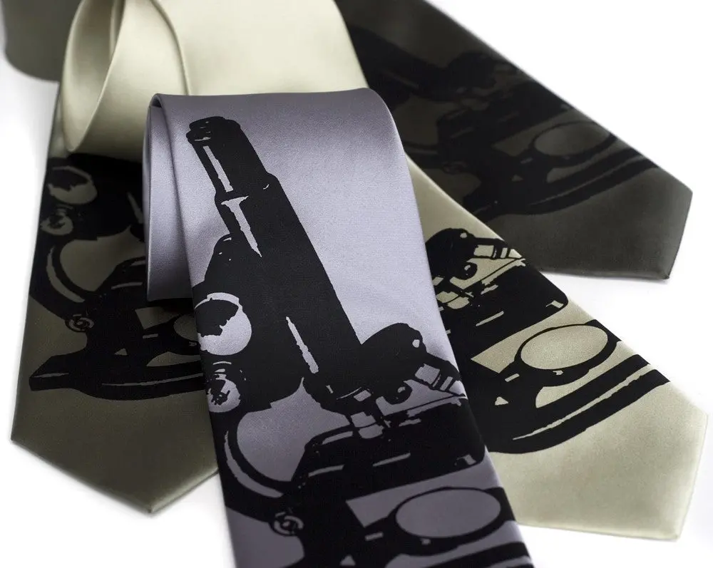 Microscope Necktie, Science Affair Tie 2
