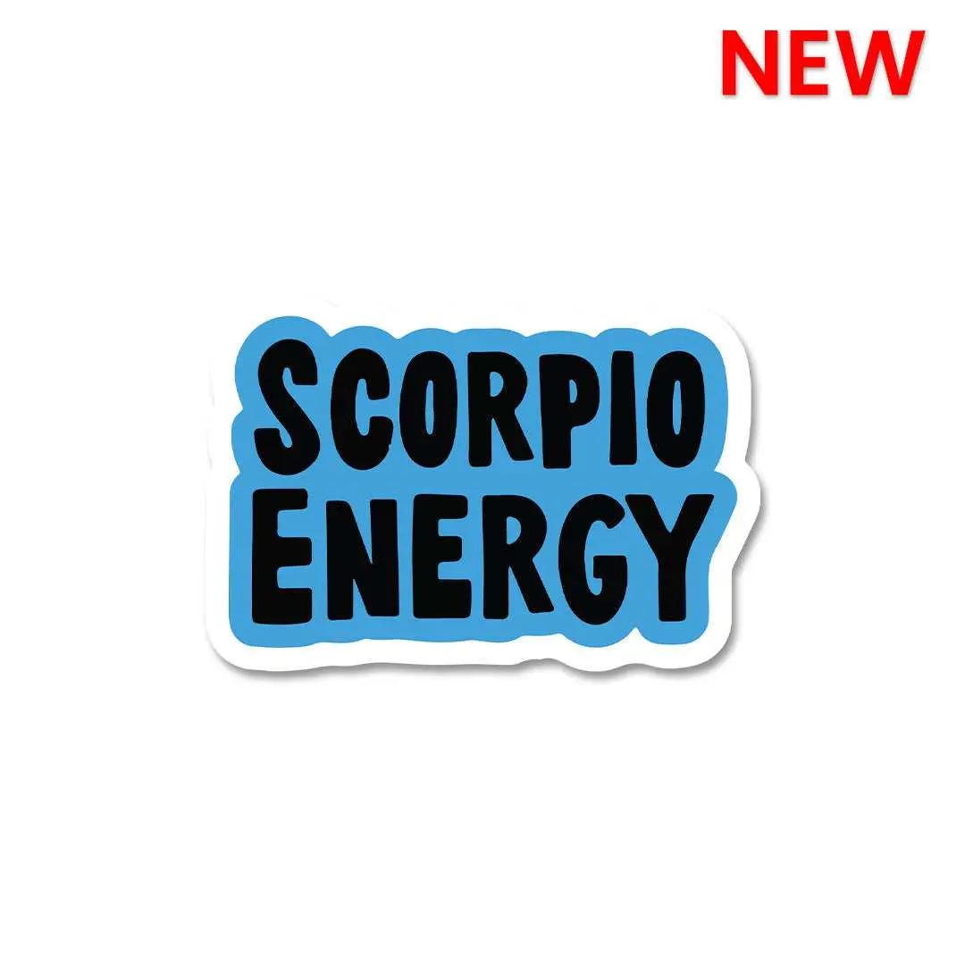 Scorpio Energy Sticker 2