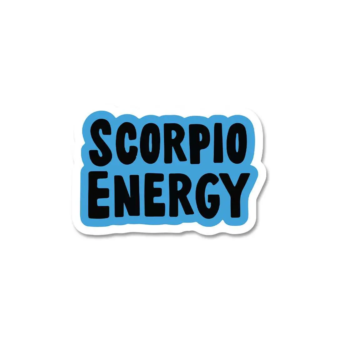 Scorpio Energy Sticker 1